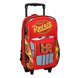Disney Cars 3 Lightning McQueen 3D Trolley Rucksack für Kinder | Disney | Rot