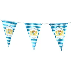 Kunststoff Wimpelkette `Bayern`
