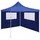 vidaXL Pavillon-Seitenwand mit Fenstern 4 x 2 m Blau
