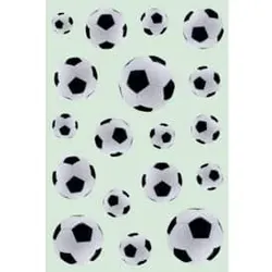 HERMA Schmucketikett Fußbälle 54 Stück 3434 Decor Papiersticker