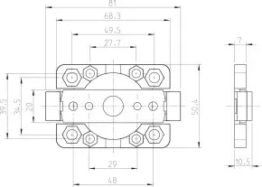 Rademacher 94331000 Antriebslager für Small-Motoren