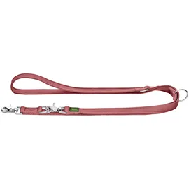 Hunter Hundeleine Führleine Inari 2 m x 2 cm pastellrot