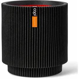 Capi Europe Zylinder Groove Ø 35,6 x 38 cm Schwarz
