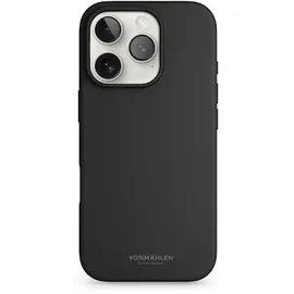 VONMÄHLEN iPhone 16 Pro Silikon Case schwarz