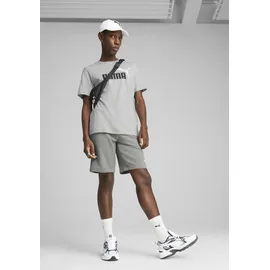 Puma Essentials 2 Color No. 1 Logo 10" French Terry Sweatshorts Herren 03 medium gray heather L