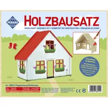 Peter Bausch GmbH & Co. KG Puppenhaus Holzbausatz klein weiß 880/1