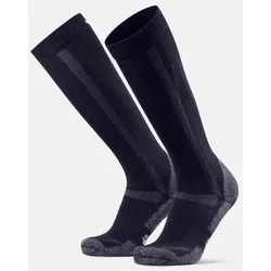 KNIEHOHE MERINO WANDERSOCKEN - 1-Pack - Marineblau - 39-42