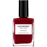 Nailberry L’Oxygéné Le Temps des Cerises Farblack rot 15 ml