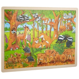 GoKi Einlegepuzzle Tierkinder im Wald 57734