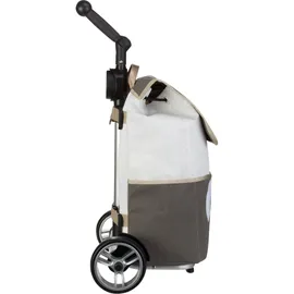 360 Grad Einkaufstasche Mole grau/weiß 50 Liter