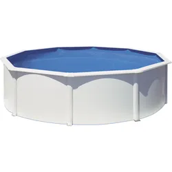 Rundpool GRE "BORA BORA inkl. Sicherheitsleiter", weiß, H:120cm Ø:350cm, Schwimmbecken, ØxH: 350 x 120 cm