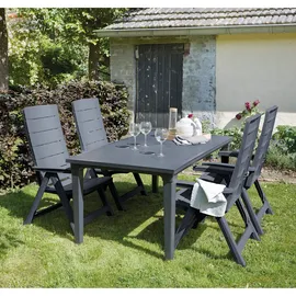 PROFILINE Futura Lofttisch 165 x 95 x 75 cm graphit
