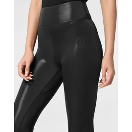 Plein Sport Scratch Leggings Schwarz XL