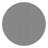 vidaXL Pool-Bodentuch Hellgrau Ø396 cm