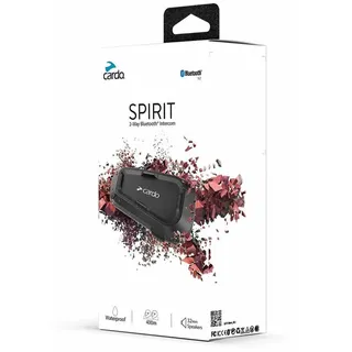 Cardo Spirit Intercom Schwarz Schwarz One Size