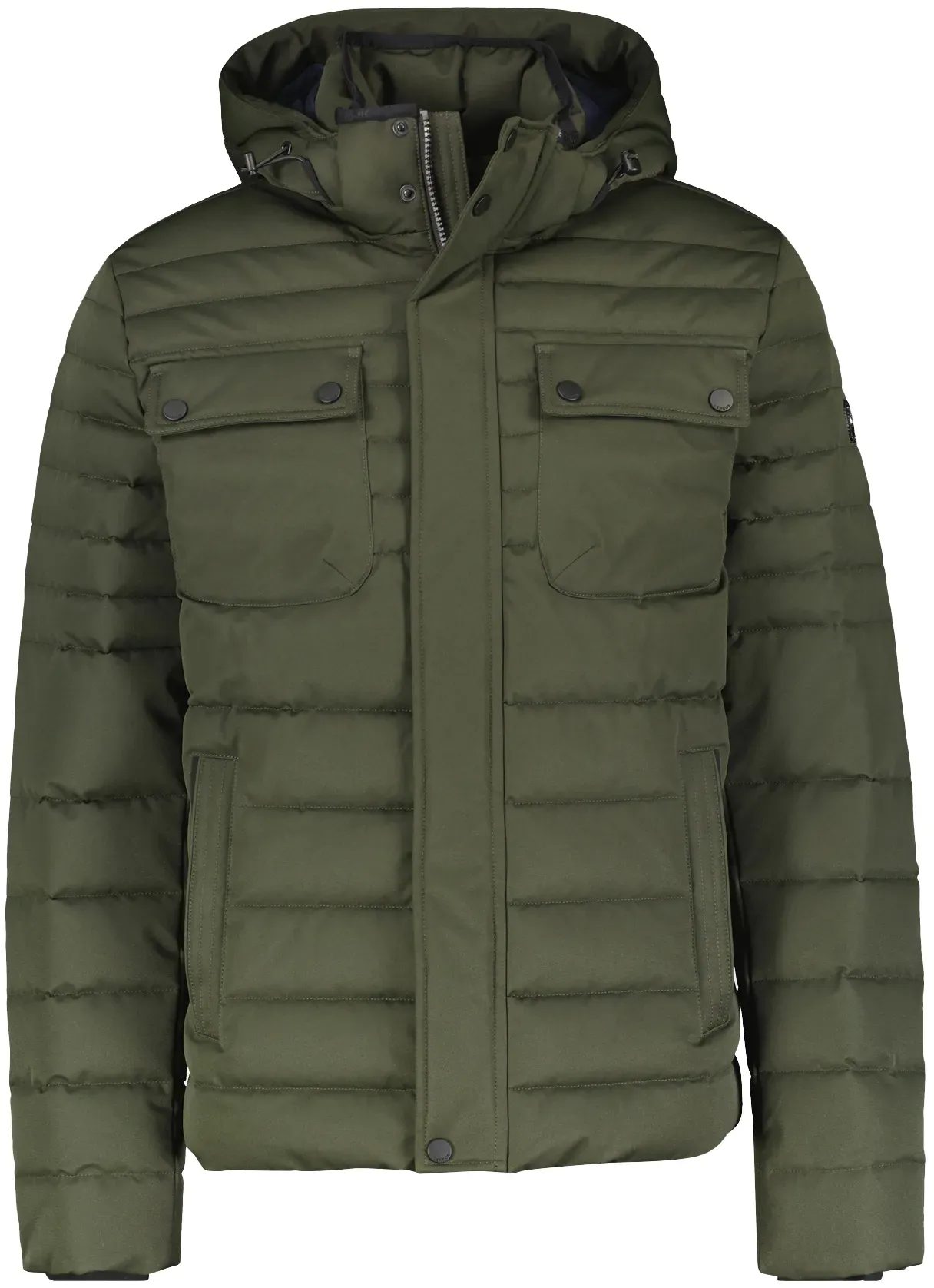 Steppjacke LERROS "LERROS" Gr. XL, grün (olive) Herren Jacken Wasser_Atmung