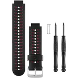 Garmin Ersatzarmband für Forerunner 230 / 235 / 630 schwarz / marsala