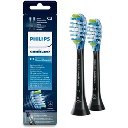 Philips Sonicare C3 Premium HX9042 Plaque Defence - Austausch-Bürstenkopf, 2 St