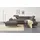 Cotta Ecksofa "Chef L-Form", braun (cocoa), B:257cm H:72cm T:206cm, Luxus-Microfaser (100% Polyester);Kunstleder Softlux;Leder Advantage (abgedecktes Spalt-Rindsleder), Rückseite mit schwarzem Spannstoff bezogen;NaturLEDER (echtes Rindsleder), Rückseite mit