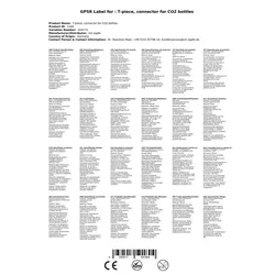 Anschlussstück für CO2 - Flaschen