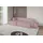 altdecor Ecksofa Cord mit Schlaffunktion 2-Sitzer Rosa