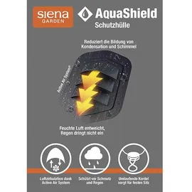 Siena Garden AquaShield Sitzgruppenhülle 200 x 150 x 85 cm Grau