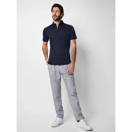 Desoto Kurzarmhemd Blau XXL