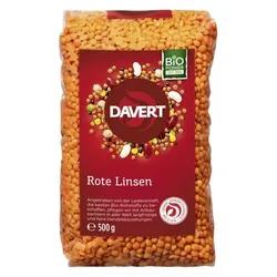 Davert Rote Linsen bio