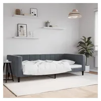 VidaXL Tagesbett Dunkelgrau 100x200 cm Samt