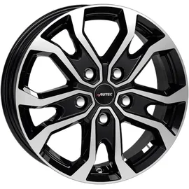 Autec Kiso 6,5 x 16 5 x 118 ET66 Schwarz poliert
