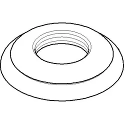 Dornbracht Madision Rosette  092735001-00, Ersatzteile, chrom