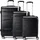 Benzi 5583 Koffer-Set 3-tlg. schwarz