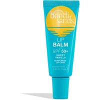 Bondi Sands – Lip Balm SPF 50+ Sweet Vanilla – feuchtigkeitsspendende Lippenpflege mit LSF 50 für einen umfangreichen Sonnenschutz, 10 g