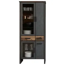 trendteam Vitrine PRIME 0 x 0 x 0 cm Grau