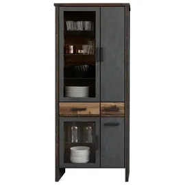trendteam Vitrine PRIME 0 x 0 x 0 cm Grau