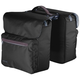 Racktime Ture 2.0 Doppel-Gepäckträgertasche 2x12L – schwarz - Einheitsgröße