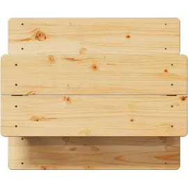 vidaXL Kindertisch IRUN 90 x 79,5 x 50 cm Kiefer massiv weiß
