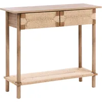 Beliani Bondi Konsolentisch 120 x 40 x 75 Hellbraun