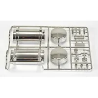 TAMIYA Ersatzteile Tank/Dachlampen Grand Hauler Silber 319115424