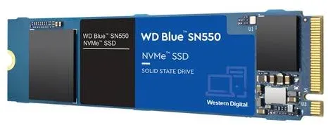 WD Blue SN550 NVMe SSD WDS250G2B0C - 250 GB SSD - intern - M.2 2280 - PCI Express 3.0 x4 (NVMe)