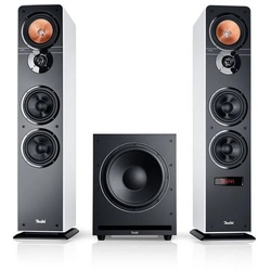 Teufel Ultima 40 Aktiv Club Edition Lautsprechersystem (Bluetooth, HDMI Kabel, 21.2 W, mit Dynamore® Virtual Center) weiß