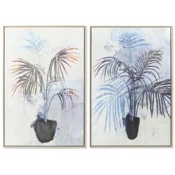 Bild DKD Home Decor Pflanze 83 x 4,5 x 123 cm Skandinavisch (2 Stück)