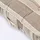 Homescapes Sitzkissen Morocco beige gestreift 40/40/8 cm