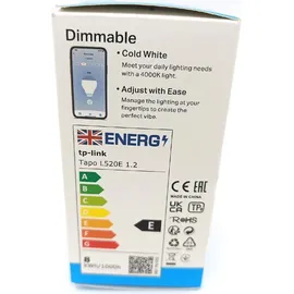 TP-Link Tapo Smart Wi-Fi Light Bulb,Daylight