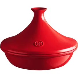 Emile Henry Tajine 32 cm rot