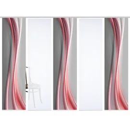 home in green ELANIA Paneelwagen 5 Stk. tlg. SET DIGITALDRUCK,BAMBUSOPTIK RECYCELT