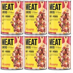 JOSERA Meatlovers Menu Rindfleisch und Kartoffeln 6x800g