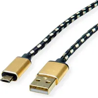 Roline Gold USB 2.0 Kabel, Typ A ST -