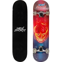 Vedes New Sports Skateboard Ghostrider, Länge 78,7 cm, ABEC 7