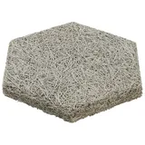 FibroTech Akustikplatte Hexagon  (Grau, 250 x 289 x 25 mm, 18 Stk., 0,972 m2)